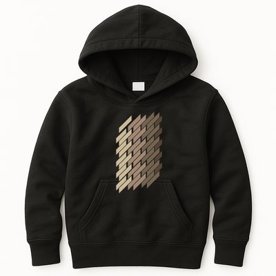 Geometric Pattern Geometry Abstract Vintage Trapezoid Modern Kids Hoodie