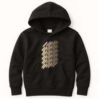 Geometric Pattern Geometry Abstract Vintage Trapezoid Modern Kids Hoodie
