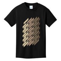 Geometric Pattern Geometry Abstract Vintage Trapezoid Modern Kids T-Shirt