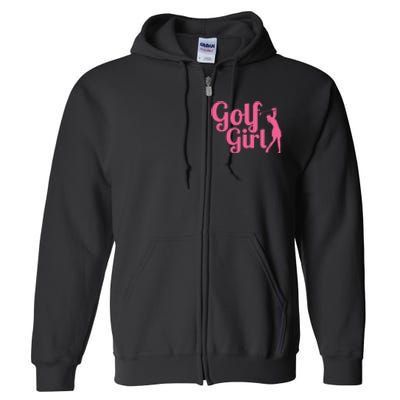 Golf Player Golf Lover Gift For Mother's Day Full Zip Hoodie