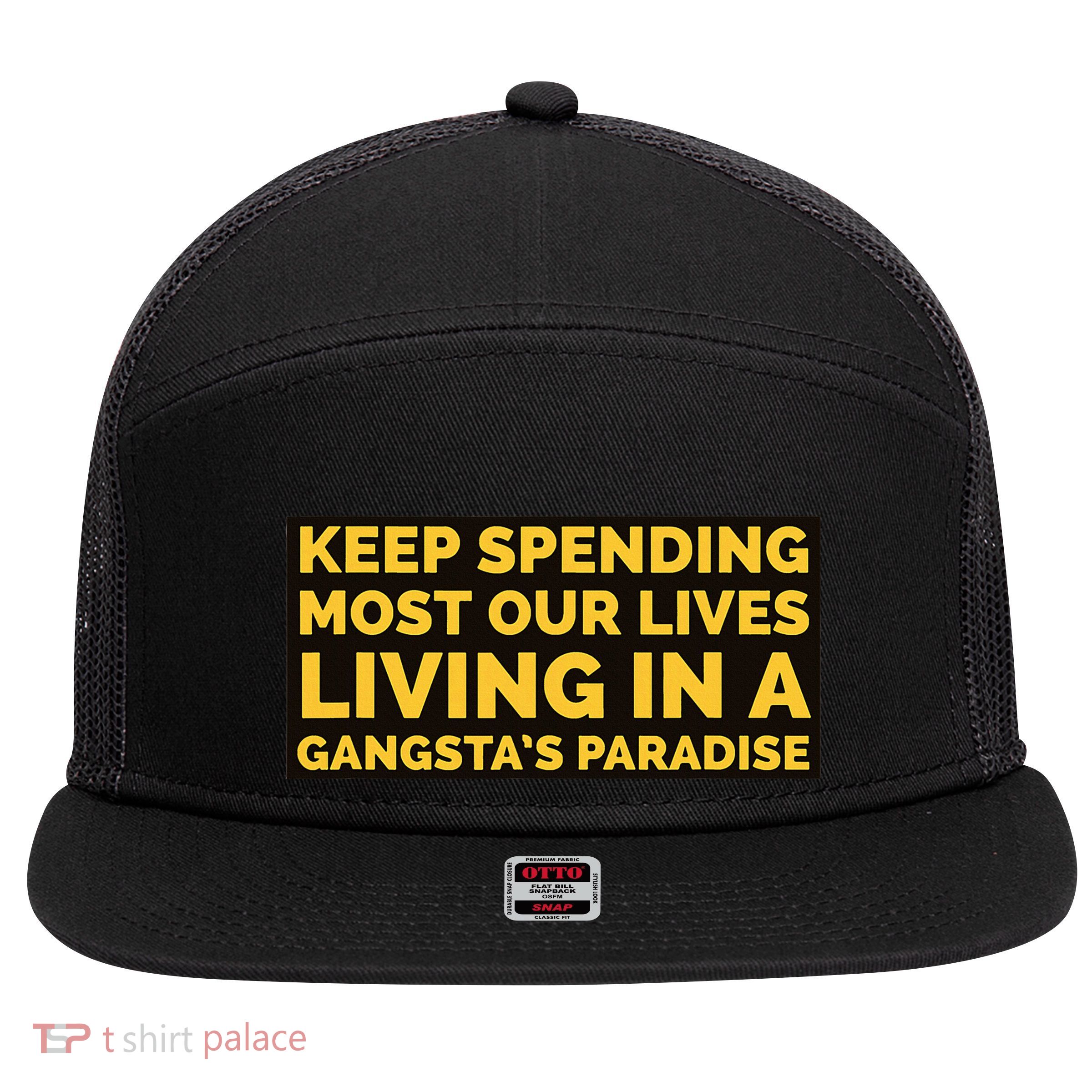 Gangsters Paradise 7 Panel Mesh Trucker Snapback Hat
