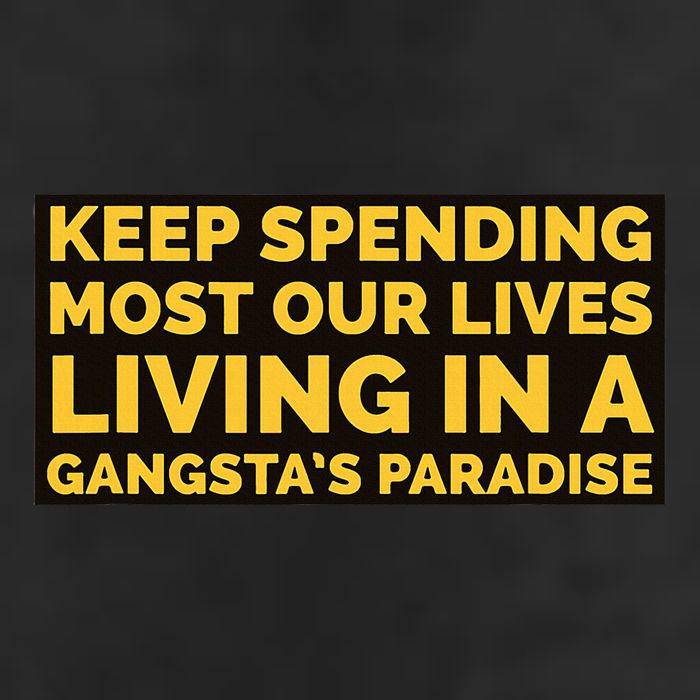 Gangsters Paradise Adult Drive Performance Visor