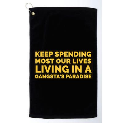 Gangsters Paradise Golf Towel