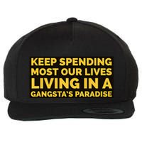 Gangsters Paradise Wool Snapback Cap