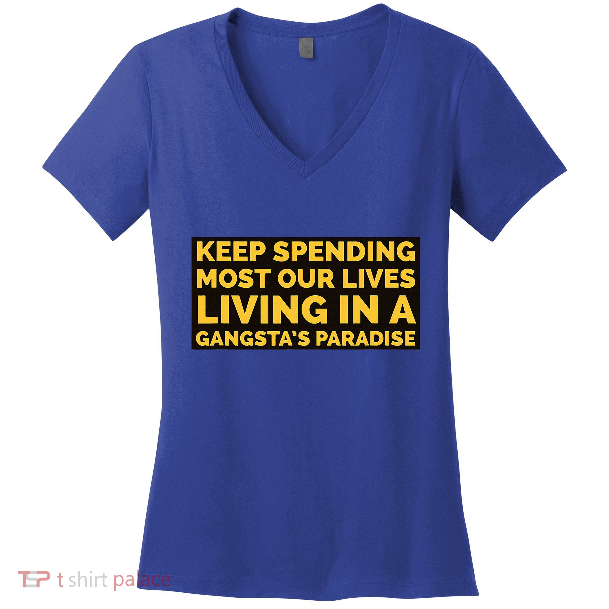Gangsters Paradise Women's V-Neck T-Shirt