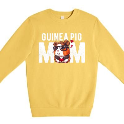 Guinea Pig Guinea Pig Mom Girl Furry Potato Funny Premium Crewneck Sweatshirt