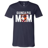 Guinea Pig Guinea Pig Mom Girl Furry Potato Funny V-Neck T-Shirt