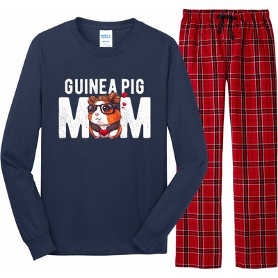 Guinea Pig Guinea Pig Mom Girl Furry Potato Funny Long Sleeve Pajama Set