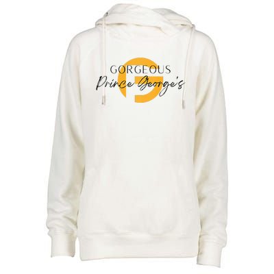 Gorgeous Prince Georges Womens Funnel Neck Pullover Hood