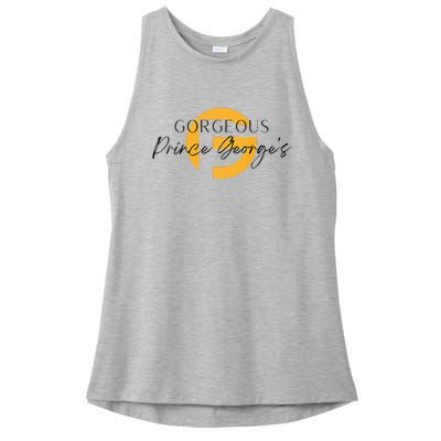 Gorgeous Prince Georges Ladies PosiCharge Tri-Blend Wicking Tank