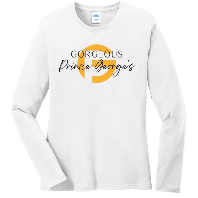 Gorgeous Prince Georges Ladies Long Sleeve Shirt