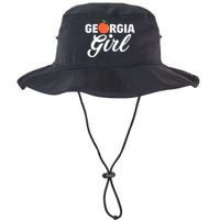 Georgia Peach Girl Funny Vintage Legacy Cool Fit Booney Bucket Hat