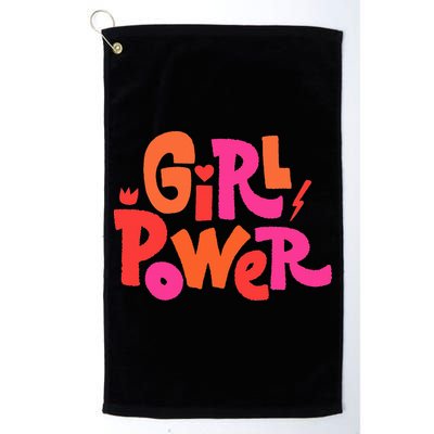 Girl Power Grl Pwr Golf Towel