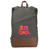 Girl Power Grl Pwr Cotton Canvas Backpack