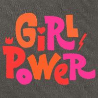 Girl Power Grl Pwr Cotton Canvas Backpack