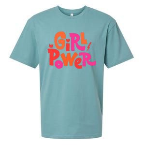 Girl Power Grl Pwr Sueded Cloud Jersey T-Shirt