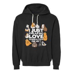 Guinea Pig Guinea Pig Lover Tee Funny Guinea Pig Garment-Dyed Fleece Hoodie