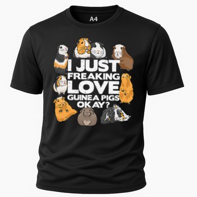 Guinea Pig Guinea Pig Lover Tee Funny Guinea Pig Performance Shirt
