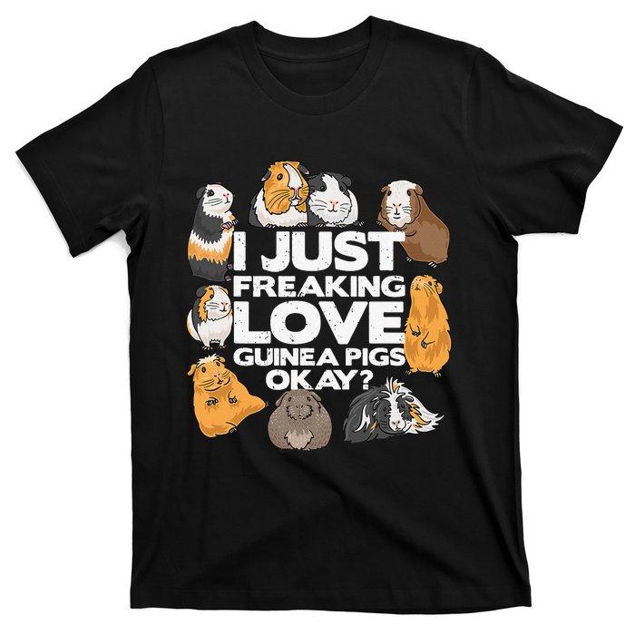 Guinea Pig Guinea Pig Lover Tee Funny Guinea Pig T-Shirt