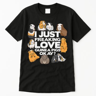 Guinea Pig Guinea Pig Lover Tee Funny Guinea Pig Tall T-Shirt