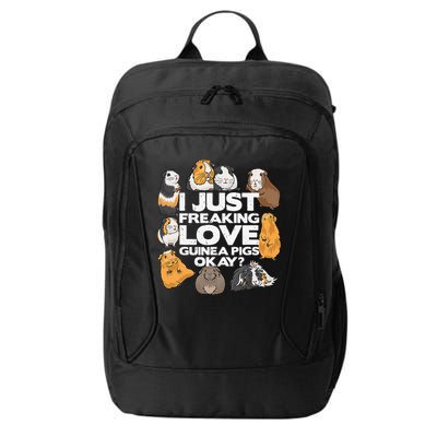 Guinea Pig Guinea Pig Lover Tee Funny Guinea Pig City Backpack