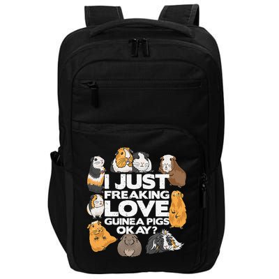 Guinea Pig Guinea Pig Lover Tee Funny Guinea Pig Impact Tech Backpack