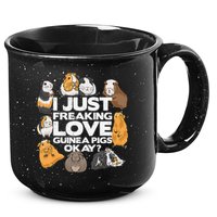 Guinea Pig Guinea Pig Lover Tee Funny Guinea Pig 15oz Campfire Ceramic Mug