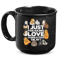 Guinea Pig Guinea Pig Lover Tee Funny Guinea Pig 15oz Campfire Ceramic Mug