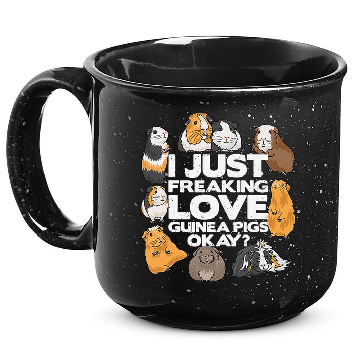 Guinea Pig Guinea Pig Lover Tee Funny Guinea Pig 15oz Campfire Ceramic Mug