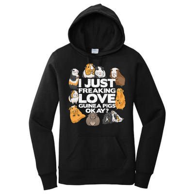 Guinea Pig Guinea Pig Lover Tee Funny Guinea Pig Women's Pullover Hoodie