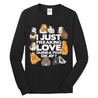 Guinea Pig Guinea Pig Lover Tee Funny Guinea Pig Tall Long Sleeve T-Shirt