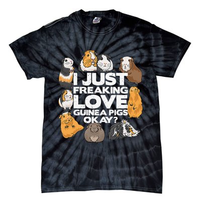 Guinea Pig Guinea Pig Lover Tee Funny Guinea Pig Tie-Dye T-Shirt