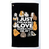 Guinea Pig Guinea Pig Lover Tee Funny Guinea Pig Golf Towel