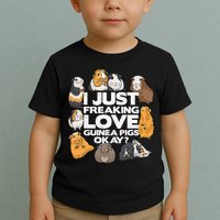 Guinea Pig Guinea Pig Lover Tee Funny Guinea Pig Toddler T-Shirt