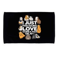Guinea Pig Guinea Pig Lover Tee Funny Guinea Pig Microfiber Hand Towel