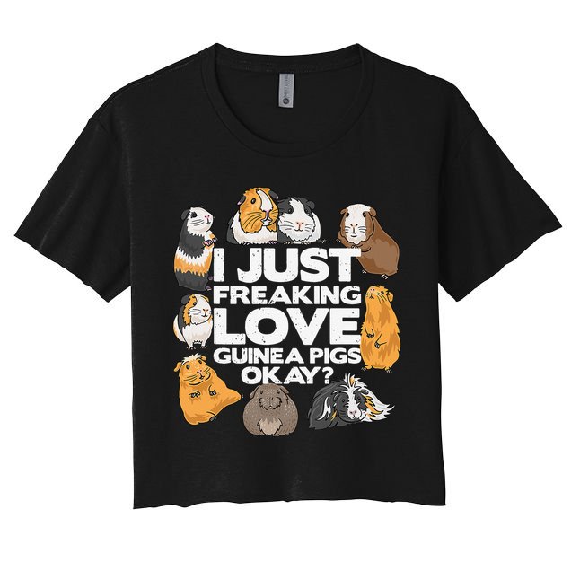 Guinea Pig Guinea Pig Lover Tee Funny Guinea Pig Crop Top