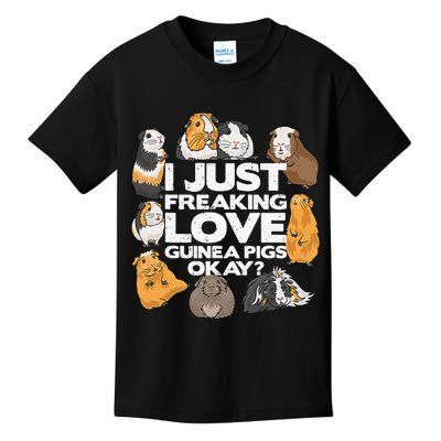 Guinea Pig Guinea Pig Lover Tee Funny Guinea Pig Kids T-Shirt