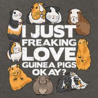 Guinea Pig Guinea Pig Lover Tee Funny Guinea Pig Cotton Canvas Backpack