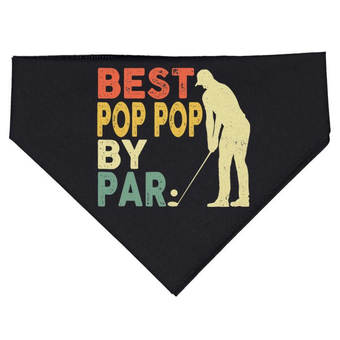 Golf Player Gifts Funny Golfer Retro Vintage Style Coach USA-Made Doggie Bandana