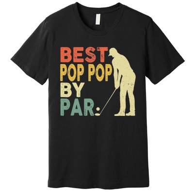 Golf Player Gifts Funny Golfer Retro Vintage Style Coach Premium T-Shirt