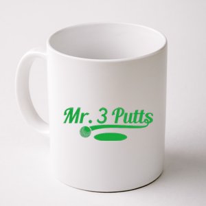 Golf Putter Golfing Loser 3 Putts Suck Golf Ball Coffee Mug