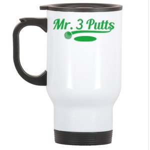 Golf Putter Golfing Loser 3 Putts Suck Golf Ball Stainless Steel Travel Mug