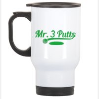 Golf Putter Golfing Loser 3 Putts Suck Golf Ball Stainless Steel Travel Mug