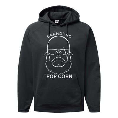 Granddad… Popcorn! Performance Fleece Hoodie