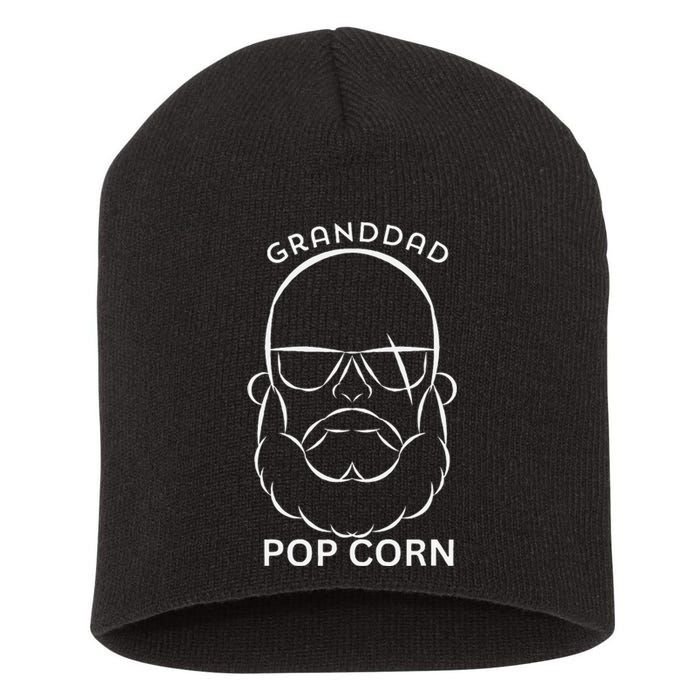 Granddad… Popcorn! Short Acrylic Beanie