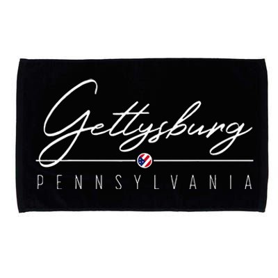 Gettysburg PA Microfiber Hand Towel