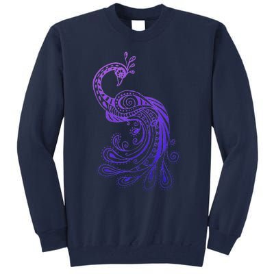 Galaxy Peacock Tall Sweatshirt