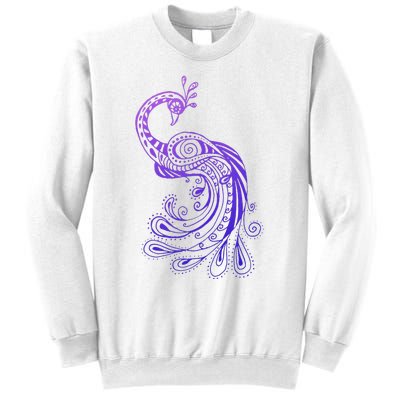 Galaxy Peacock Sweatshirt