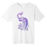 Galaxy Peacock Tall Fusion ChromaSoft Performance T-Shirt