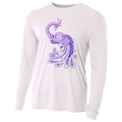 Galaxy Peacock Cooling Performance Long Sleeve Crew